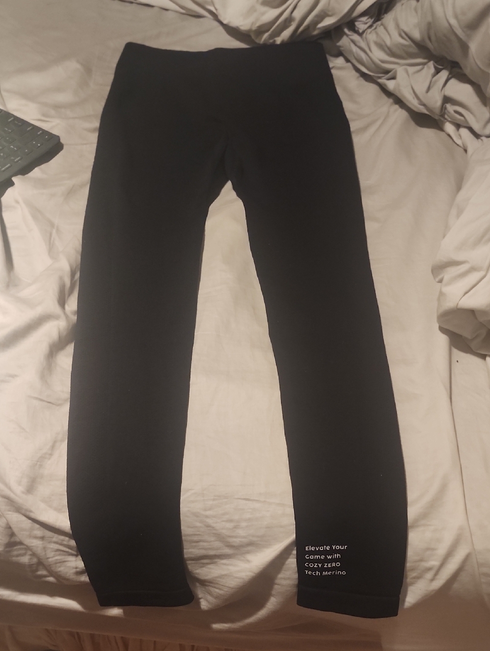 Cozy Zero Merino Medium Pressure Leggings Black Size Small - Picture 6 of 6